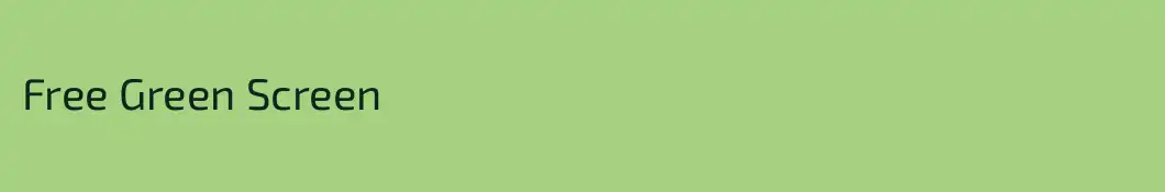 Free Green Screen